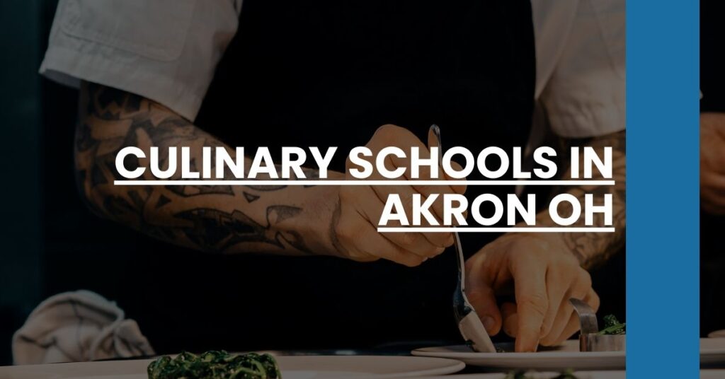 Culinary Schools in Akron OH Feature Image