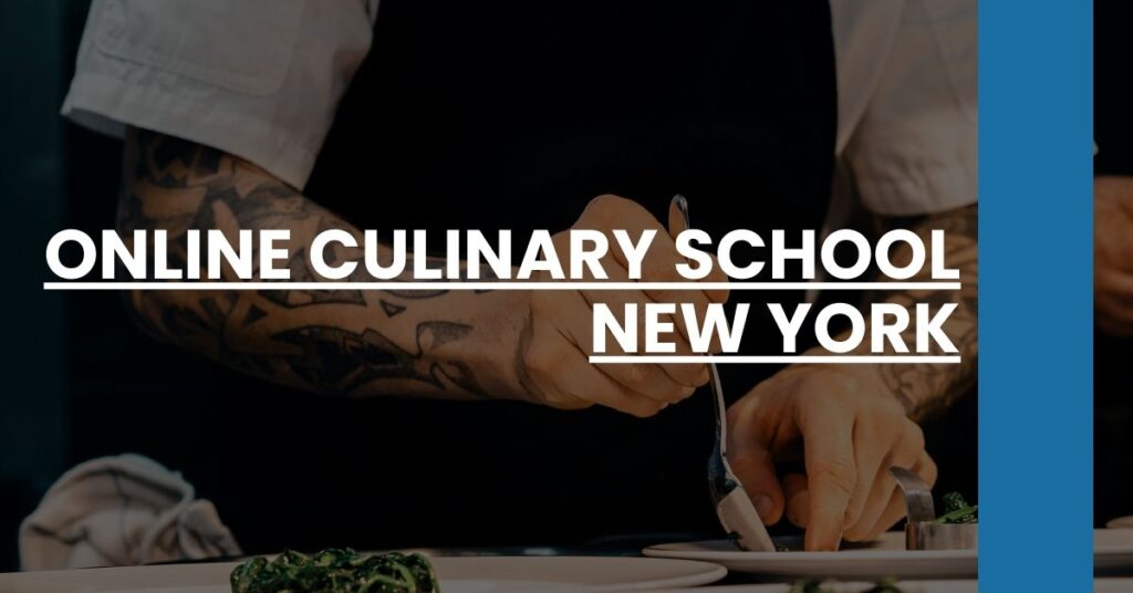 Online Culinary School New York Feature Image